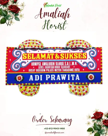 Papan Bunga Ucapan Selamat Babakan Surabaya